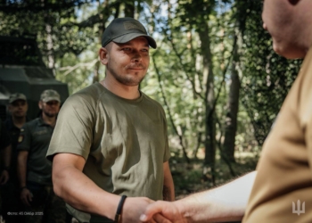 Військовий із Хоросткова Андрій Зима отримав орден «За мужність» II ступеня