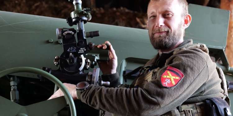 Екіпаж 44-ї бригади ефективно застосовує САУ «Богдана»