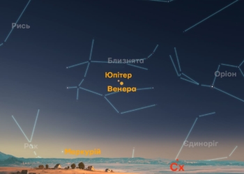 12 серпня відбудеться сполучення Венери та Юпітера