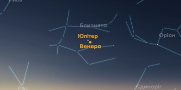 12 серпня відбудеться сполучення Венери та Юпітера