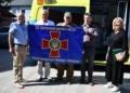 Тернопільська обласна лікарня передала восьму «швидку» для Нацгвардії