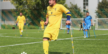 У Тернополі відбувся товариський матч з ампфутболу серед ветеранів у межах Тижня адаптивного спорту