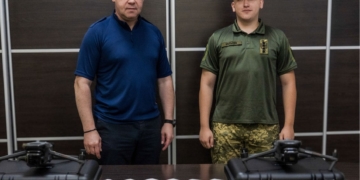 Тернопіль для ЗСУ: квадрокоптери Mavic 3T для 53-го розвідбатальйону