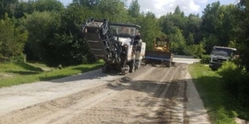 Ремонтують дорогу «Нагірянка–Шупарка» на Чортківщині