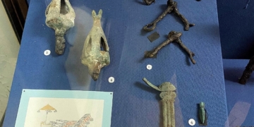 Розкопано найдавнішу ритуальну колісницю