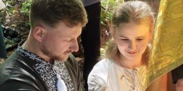 Молодята з Тернопільщини побралися