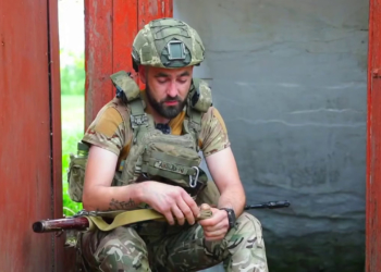 Військовий із позивним «Борзий» повернувся на фронт після контузії та спроби цивільного життя