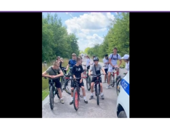 патріотичний дитячий велопробіг