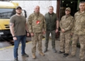«Українська команда» передала чергову вантажівку бійцям стрілецького батальйону 67 бригади