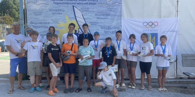 У Тернополі відбувся відкритий чемпіонат міста з вітрильного спорту