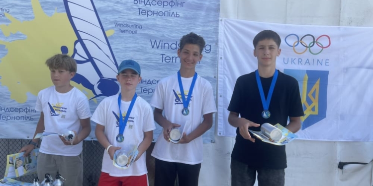 У Тернополі відбувся відкритий чемпіонат міста з вітрильного спорту
