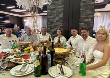 Тернопільські підприємець і політик побували на справжньому грузинському весіллі