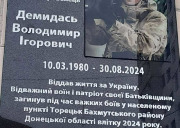 на честь Володимира Демидася