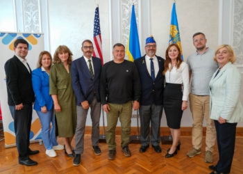 Заступник начальник Тернопільської ОВА Тарас Пастух зустрівся із представниками Асоціації Українсько-Американських Ветеранів