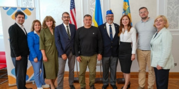 Заступник начальник Тернопільської ОВА Тарас Пастух зустрівся із представниками Асоціації Українсько-Американських Ветеранів