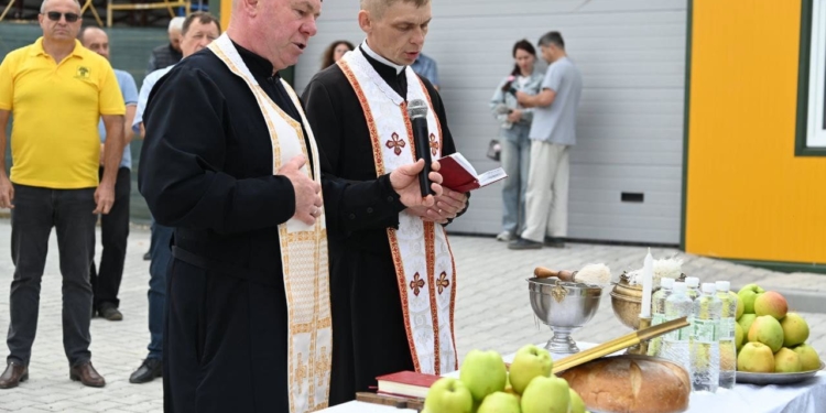 У Синяві на Тернопільщині відкрили молочно-товарний комплекс