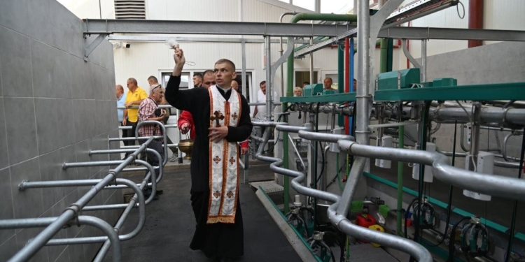 У Синяві на Тернопільщині відкрили молочно-товарний комплекс