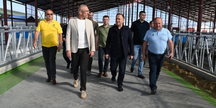 У Синяві на Тернопільщині відкрили молочно-товарний комплекс