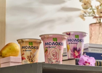 Тернопільська «Молокія» в колаборації з Ліліт Саркісян презентували йогурти з квітково-фруктовими смаками