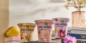 Тернопільська «Молокія» в колаборації з Ліліт Саркісян презентували йогурти з квітково-фруктовими смаками