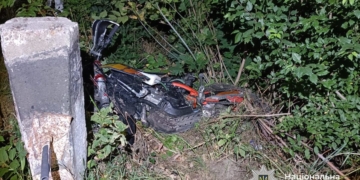 Під Тернополем у ДТП травмувався неповнолітній мотоцикліст