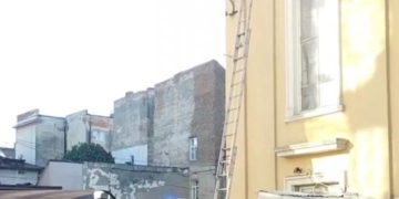 У центрі Тернополя горів Український Дім Перемога