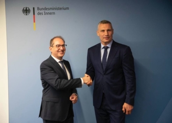 Кличко домовився з МВС Німеччини: виділять понaд 100 млн грн, куплять дрони для ЗСУ, a Києву передaдуть вaнтaжну техніку