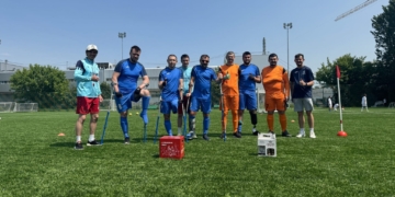 «Опілля» з нами постійно: «Вікінги» розповіли, як броварня підтримує ампфутбольну команду