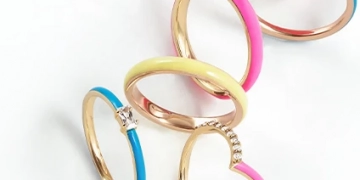 прикраси з ювелірною емаллю