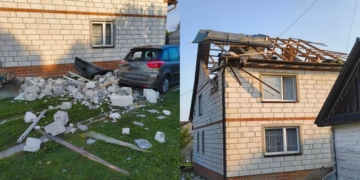 Російський безпілотник врізався в житловий будинок у Люблінському воєводстві в Польщі