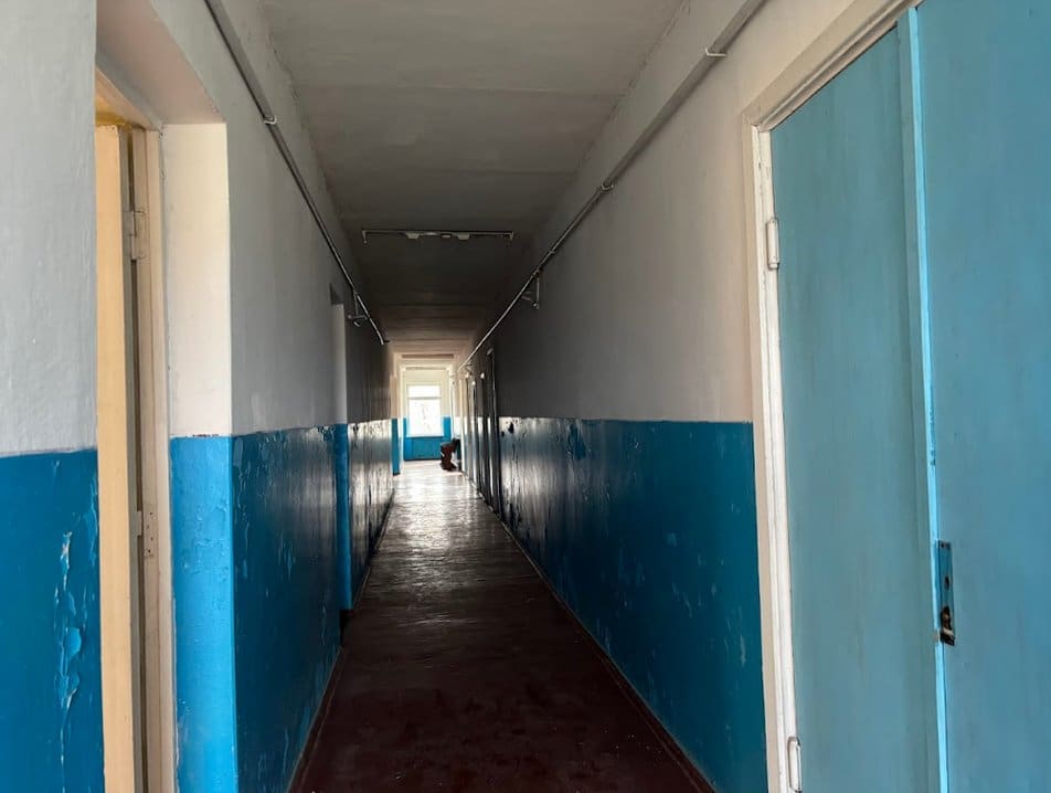 Коридор майбутнього хостелу. Суспільне Тернопіль