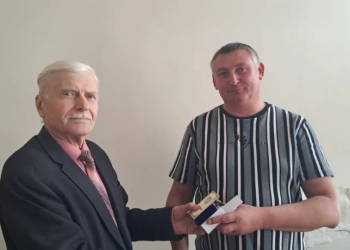 Тернопільського краєзнавця, історика і журналіста Віктора Уніята за збереження пам’яті про українських героїв нагородили орденом