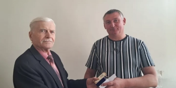 Тернопільського краєзнавця, історика і журналіста Віктора Уніята за збереження пам’яті про українських героїв нагородили орденом