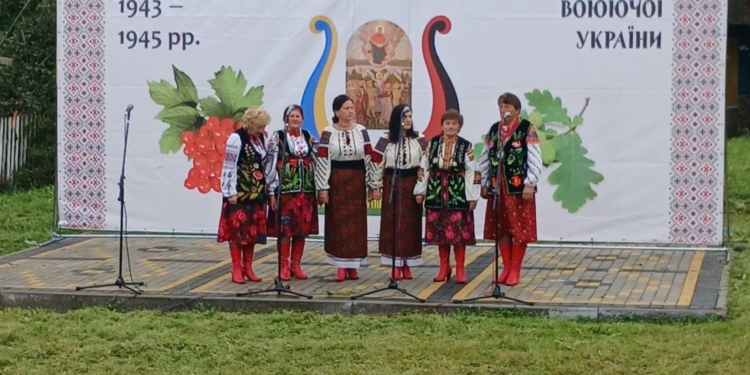 У Бишках на Тернопільщині відзначили річницю УПА та 575 років села