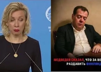 Хакери тролять Кремль: Захарова і Медведєв на «саміті уродів» з шаманами та козаками