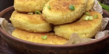 Картопляні зрази з грибною начинкою