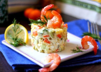 Олів’є з морепродуктами