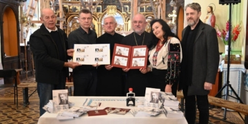 У Бережанах відбулося спецпогашення ювілейної марки до 160-річчя Андрея Шептицького