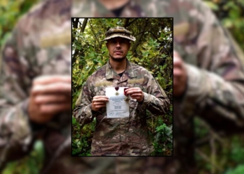 Бійця 105 тернопільської бригади тероборони ЗСУ нагородили відзнакою “Золотий Хрест”