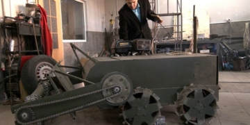 На Тернопільщині винахідник розробив дрон-розміновувач для ЗСУ