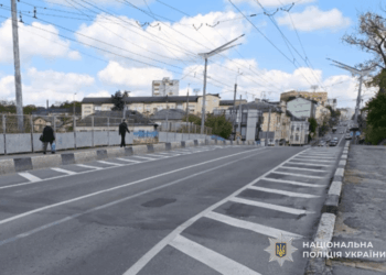 У Тернополі поліцейські врятували жінку, яка бігала по проїжджій частині дороги