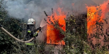 Під Тернополем сталася масштабна пожежа на приватному підприємстві