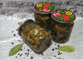 мариновані опеньки