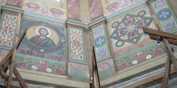 відреставровані настінні розписи