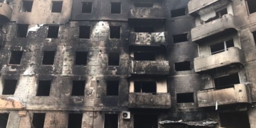 У Тернополі мешканці будинку на 15 Квітня уже заходять у свої квартири, але там майже нічого не вціліло