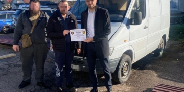 Зусиллями Бережанської окружної прокуратури та суду на потреби ЗСУ передано вантажний мікроавтобус