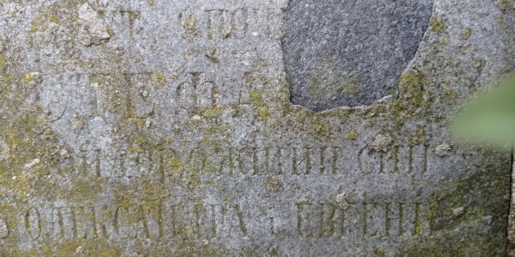 У Тернополі рятують пам’ятник на могилі Барвінських