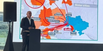 Мер міста з Тернопільщини виступив на Всесвітньому форумі міських голів в ОАЕ