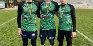 Троє юних регбістів з Кременця здобули «бронзу» на Чемпіонаті України