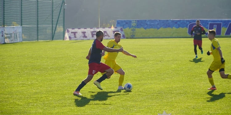 Футбол, що лікує: на Тернопільщині ветерани, поліцейські та діти висадили алею єдності